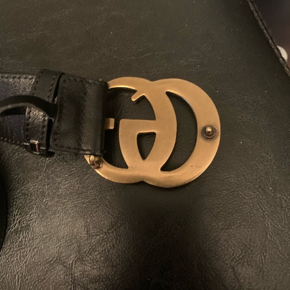 Big Double G gucci belt black - Picture 2 of 2
